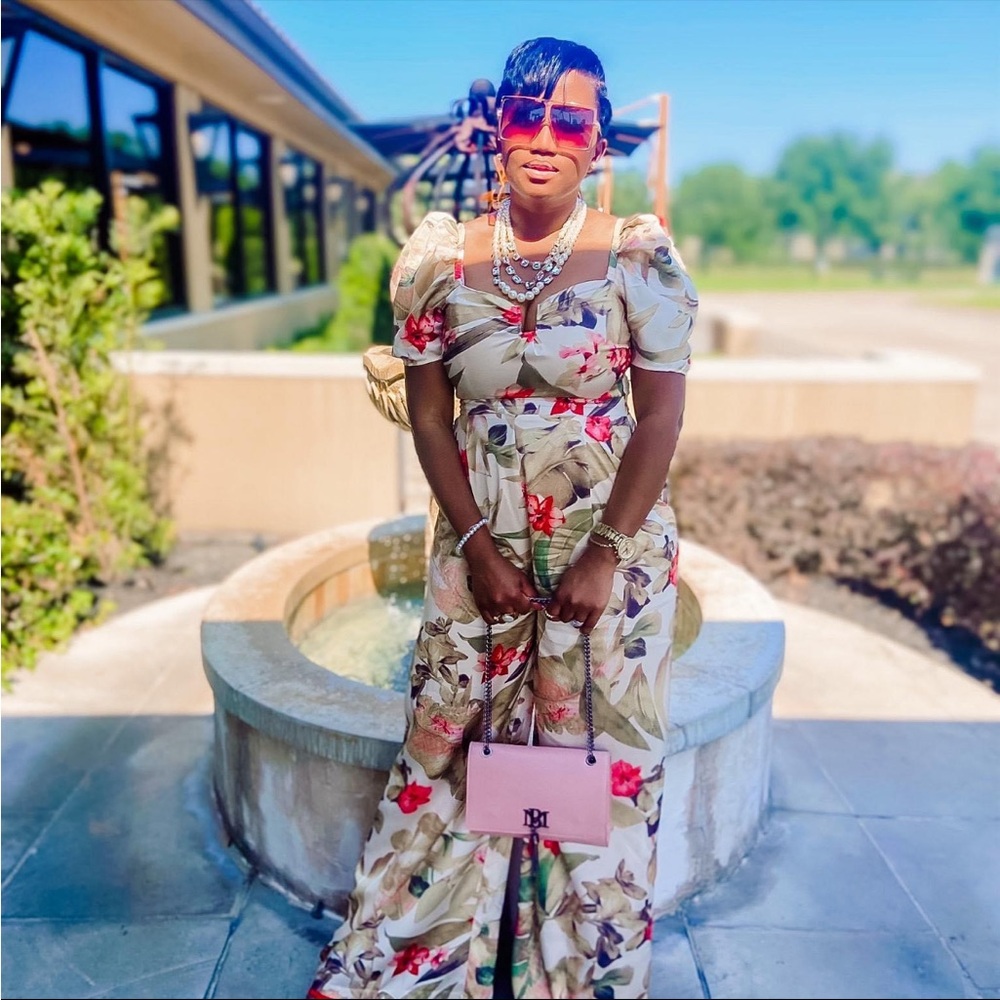 Floral jumpsuit